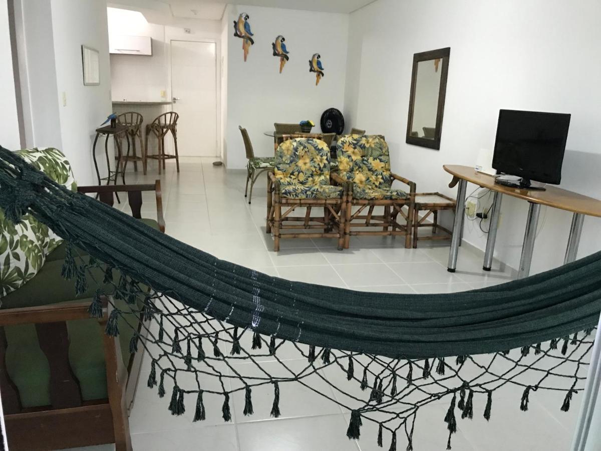 Apartamento Pe Na Areia Frente Para O Mar E Piscina Na Prainha Caraguatatuba Ngoại thất bức ảnh