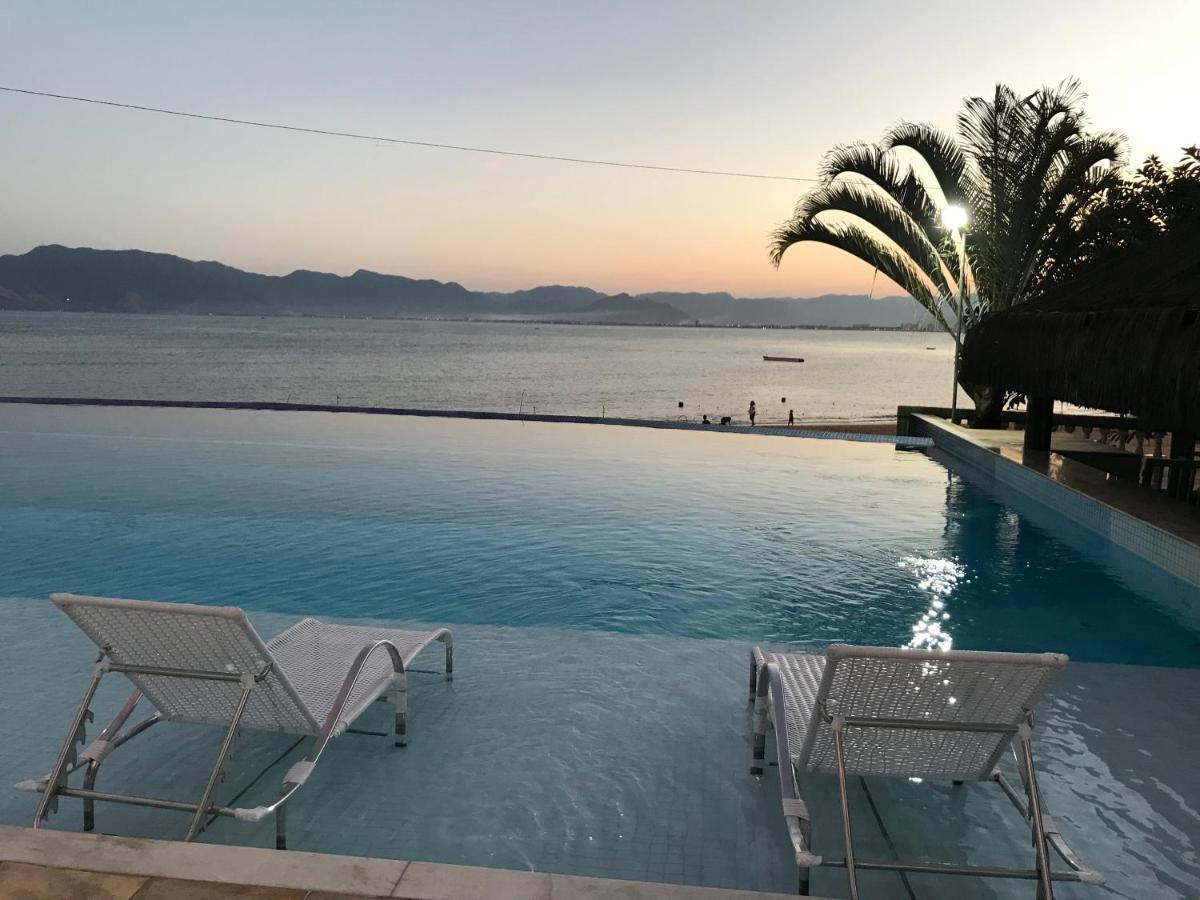 Apartamento Pe Na Areia Frente Para O Mar E Piscina Na Prainha Caraguatatuba Ngoại thất bức ảnh